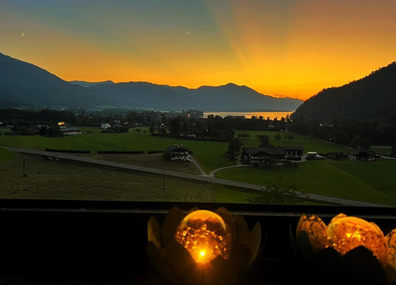 Apartment Sunset Am Wolfgangsee Strobl Extérieur photo