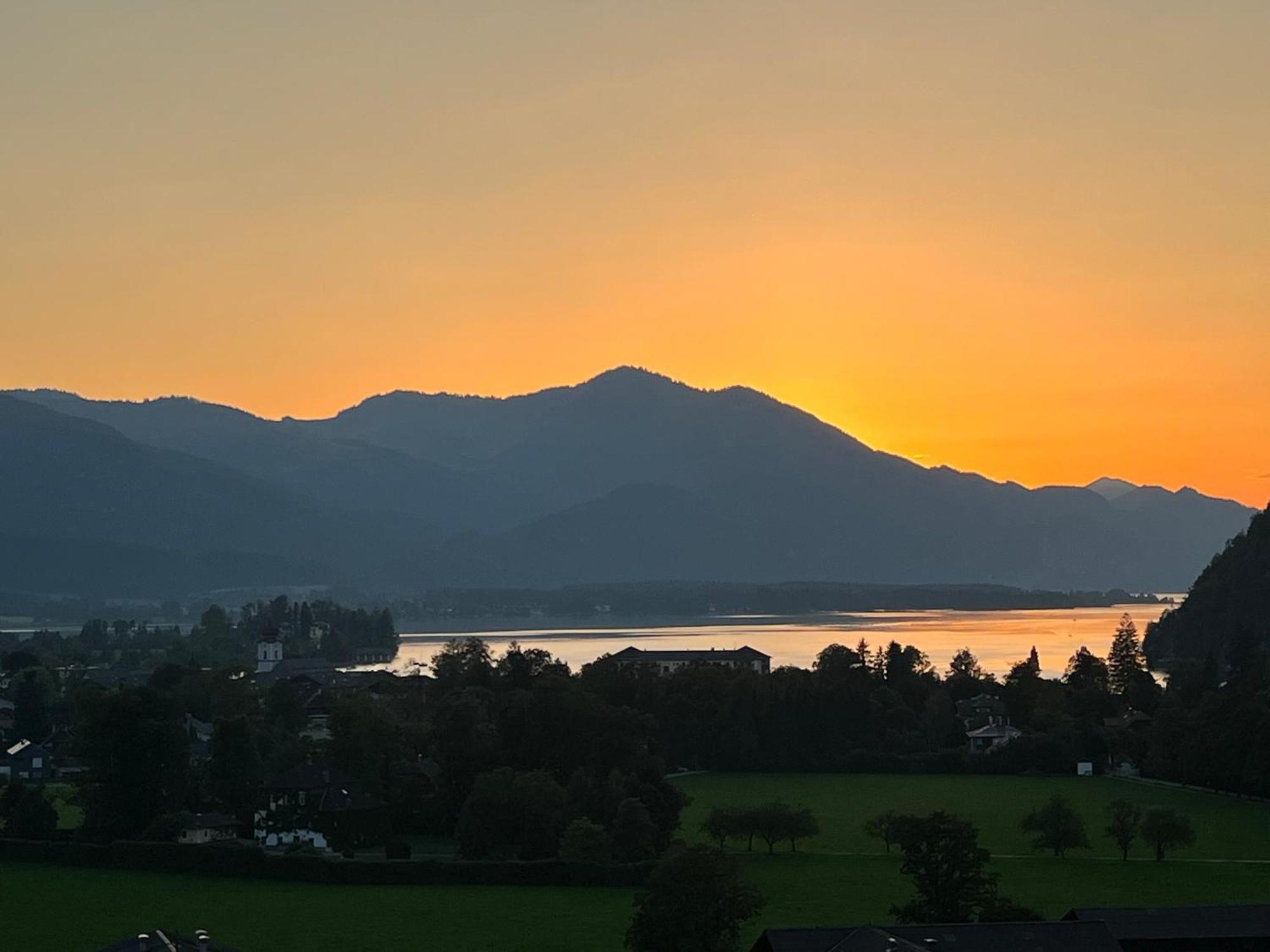 Apartment Sunset Am Wolfgangsee Strobl Extérieur photo